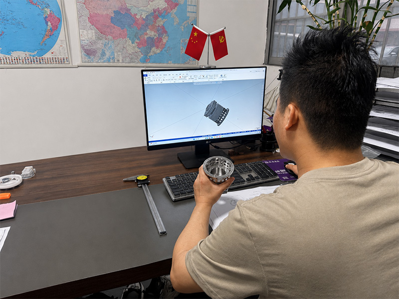 Engineering review for CNC quote
