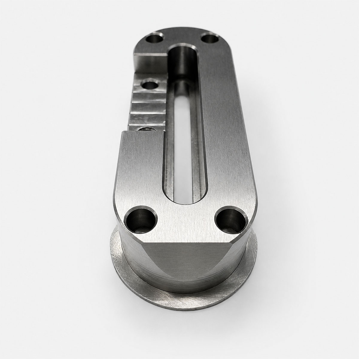 CNC milled pocket and slot component