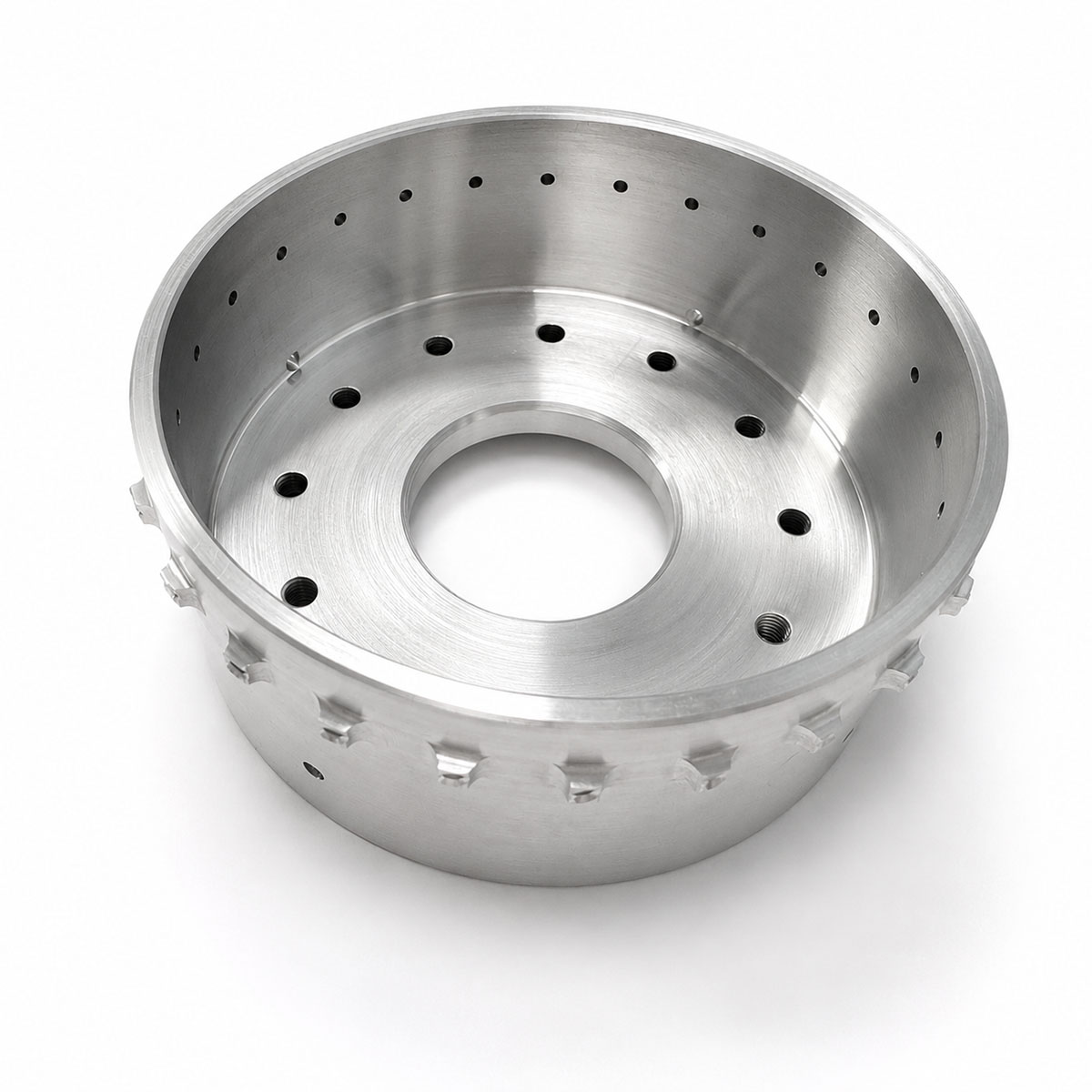 Precision turned aluminum part