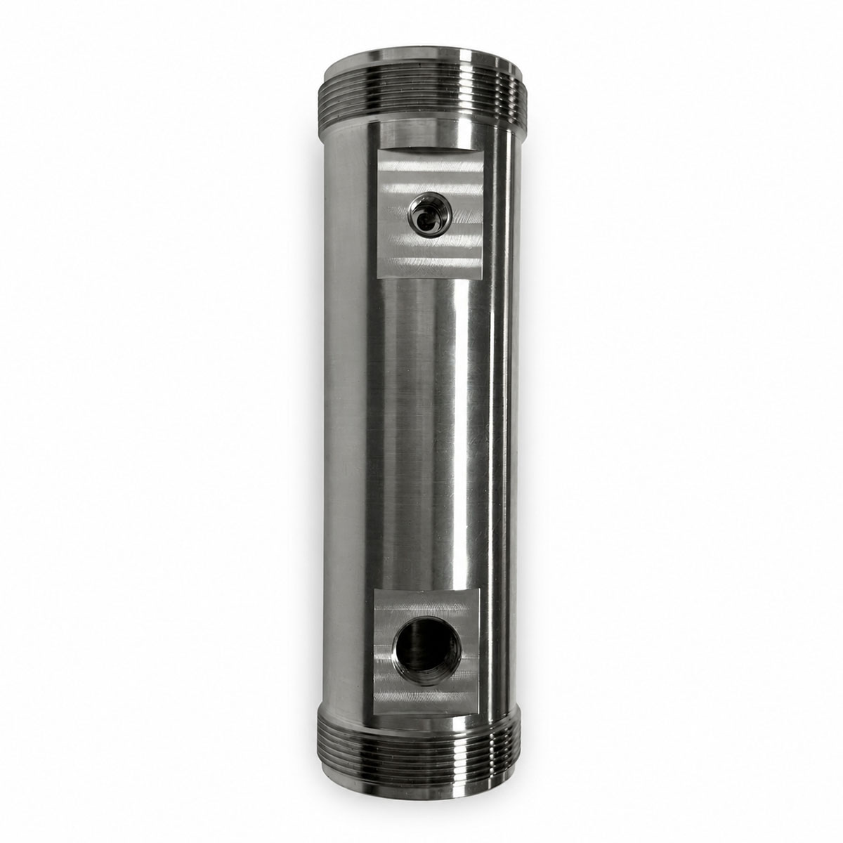 Precision CNC turned shaft component